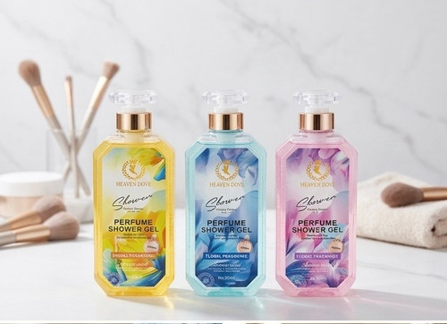 شامپو بدن عطری هیون داو HEAVEN DOVE حجم ۵۰۰ میلیلیتر | سه رایح
